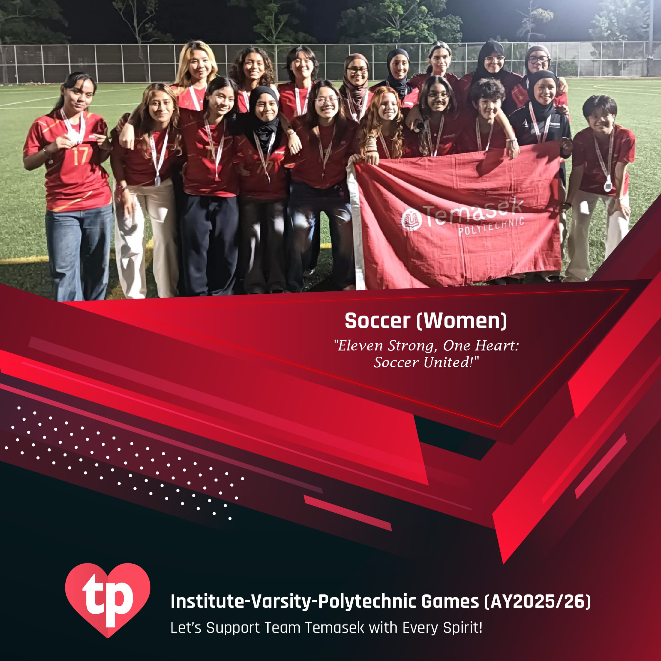 Image of TP Soccer (Women) team for IVP Games